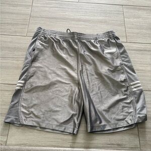 adidas Silver Men's Athletic Shorts